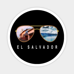 El Salvador Sunglasses Magnet